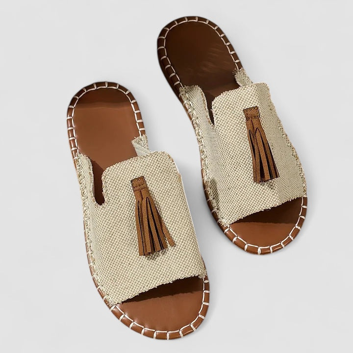 Leena - Bekväma och Platta Ortopediska Sandaler