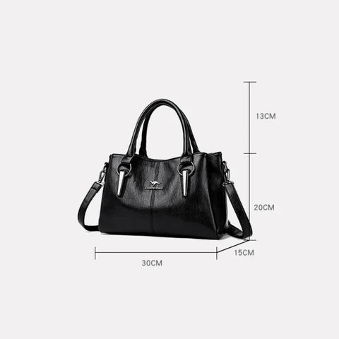 Saga | Crossbody i mjukt skinn