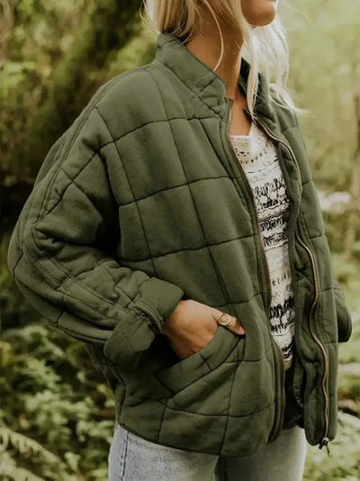 Josiane | Fodrad jacka med en elegant oversized look