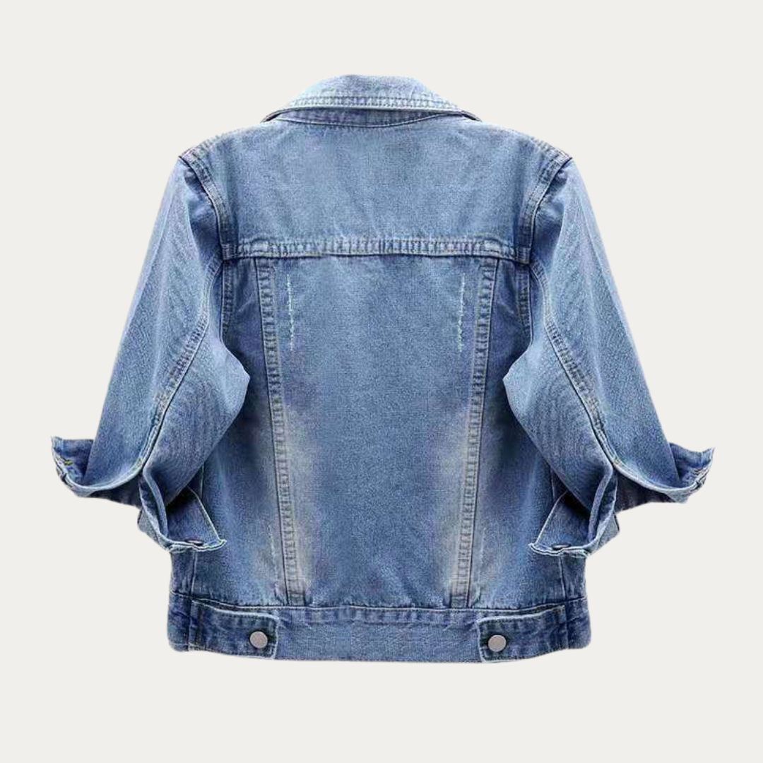 Rhea – Klassisk jeansjacka för kvinnor