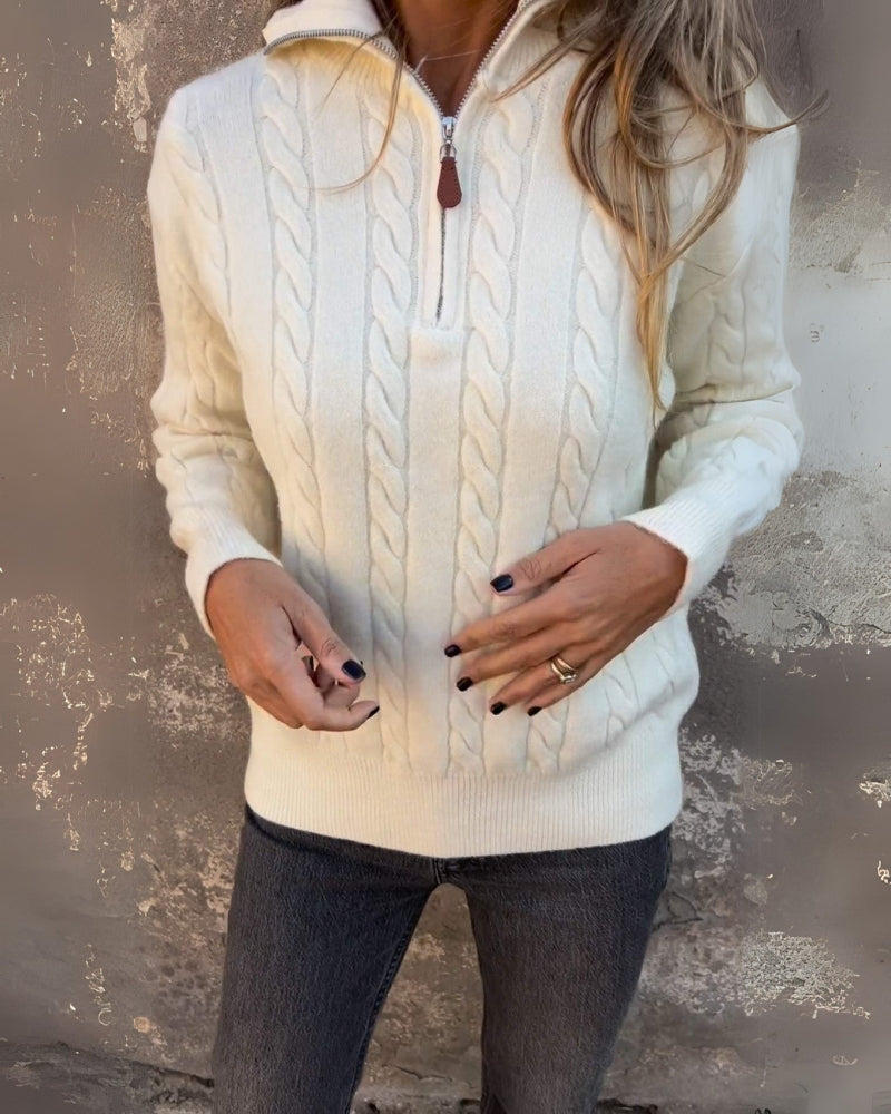 Rosalia | Snygg stickad tröja