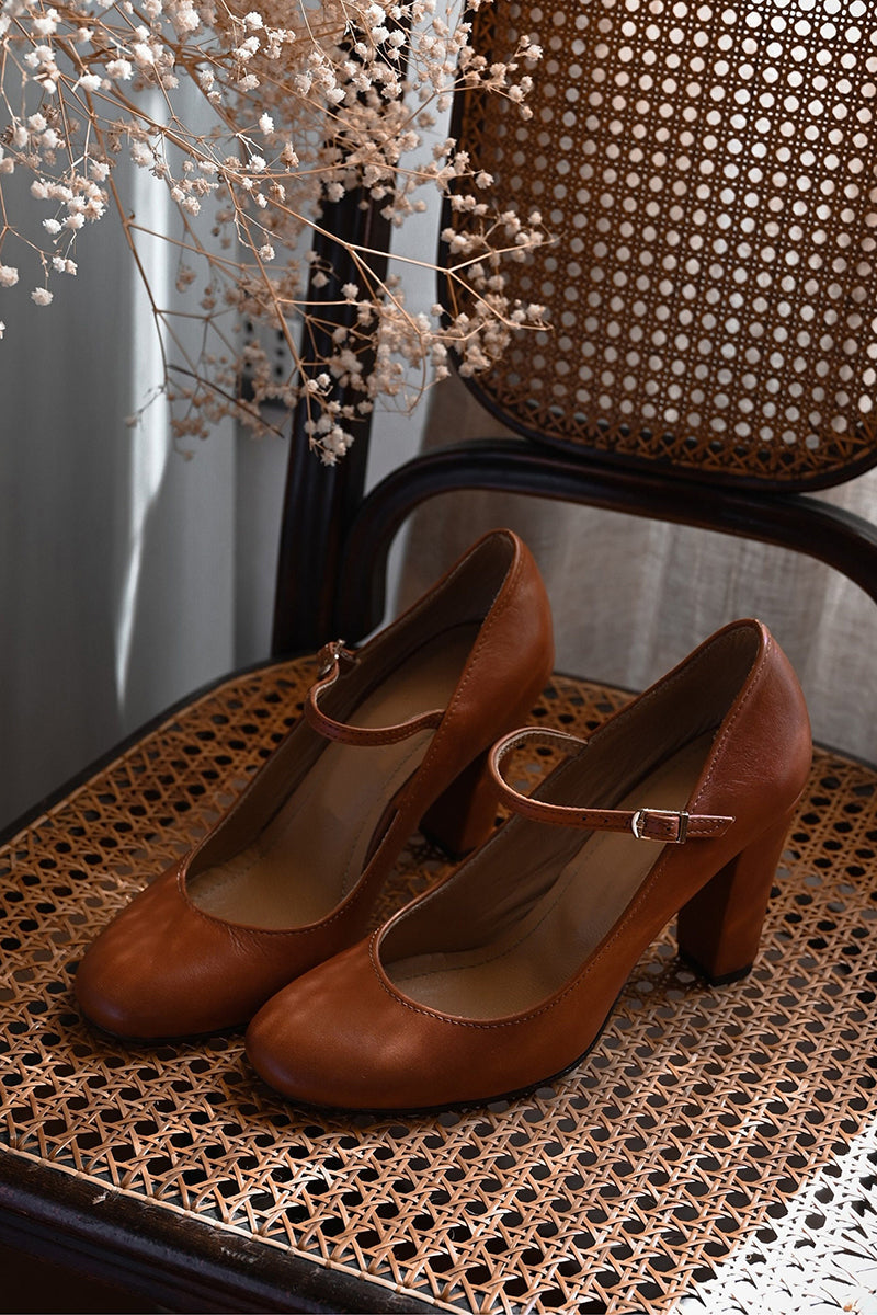 Bravina | Vardagssandaler med liten klack