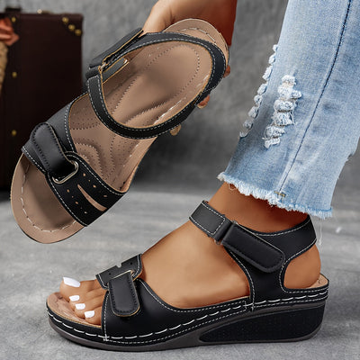 Aldona - Ortopediska sandaler med kilklack