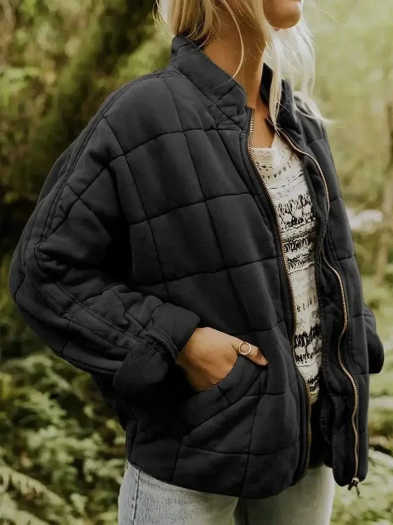 Josiane | Fodrad jacka med en elegant oversized look