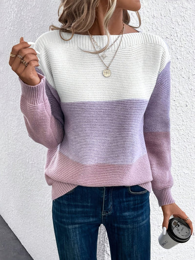 Sophie | Snygg stickad tröja