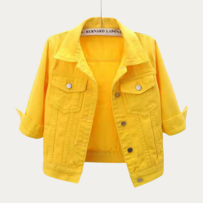 Rhea – Klassisk jeansjacka för kvinnor