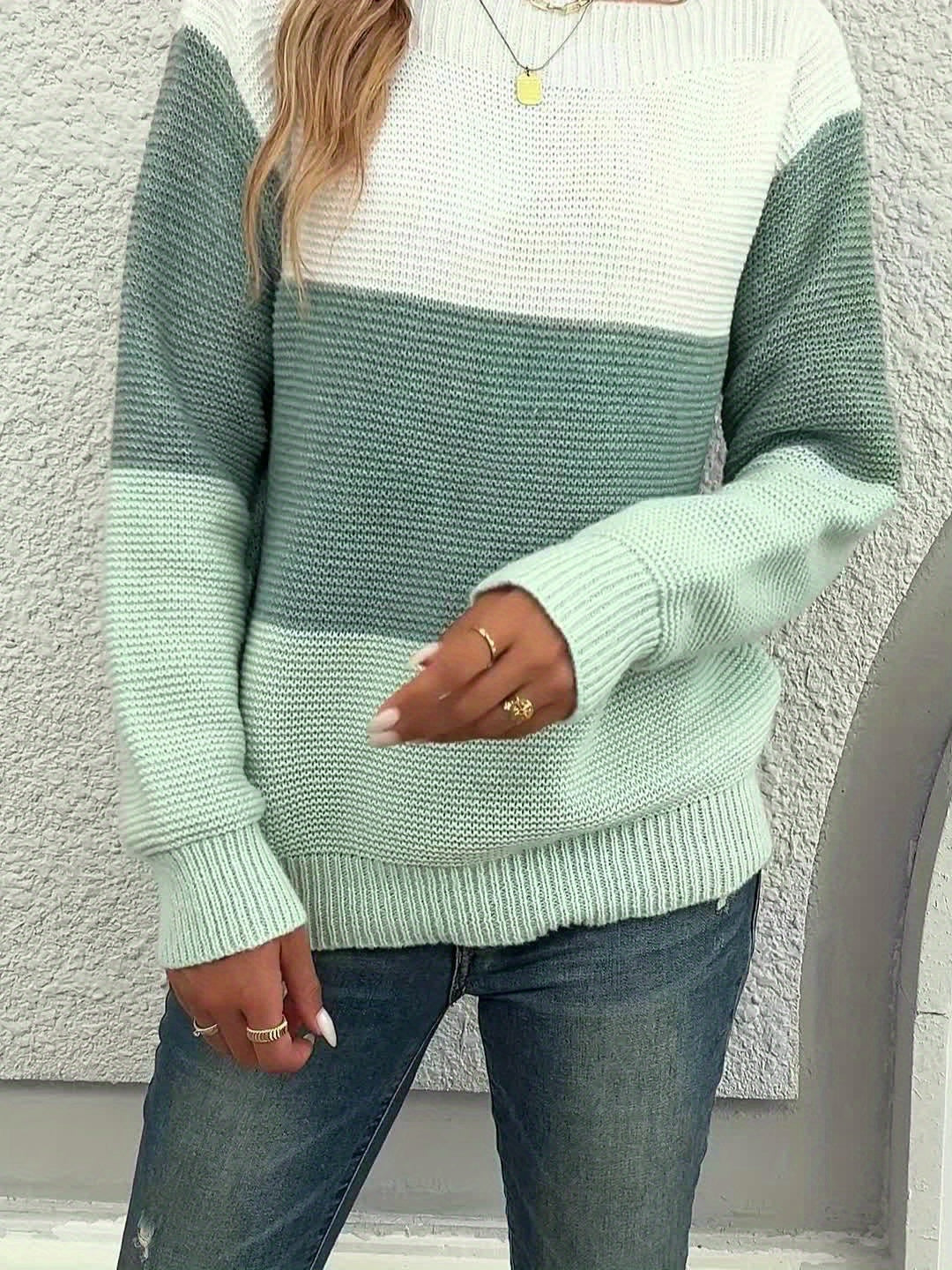 Sophie | Snygg stickad tröja