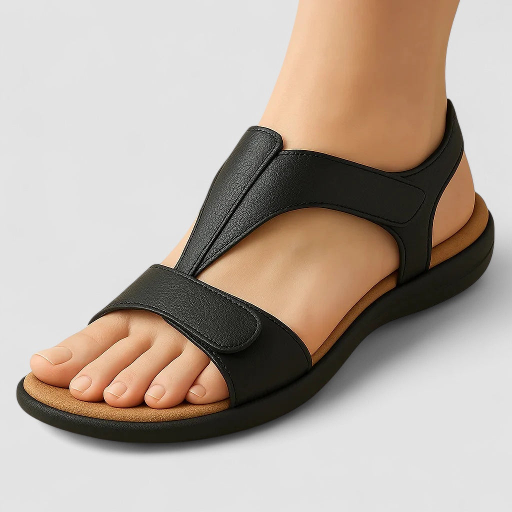 Richmond sandal med komfortabel kilklack