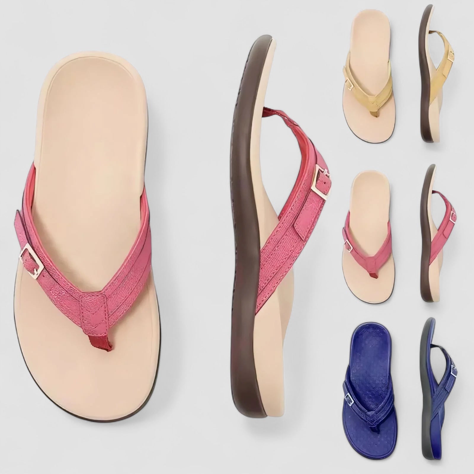 Bekväma sandaler för sommaren