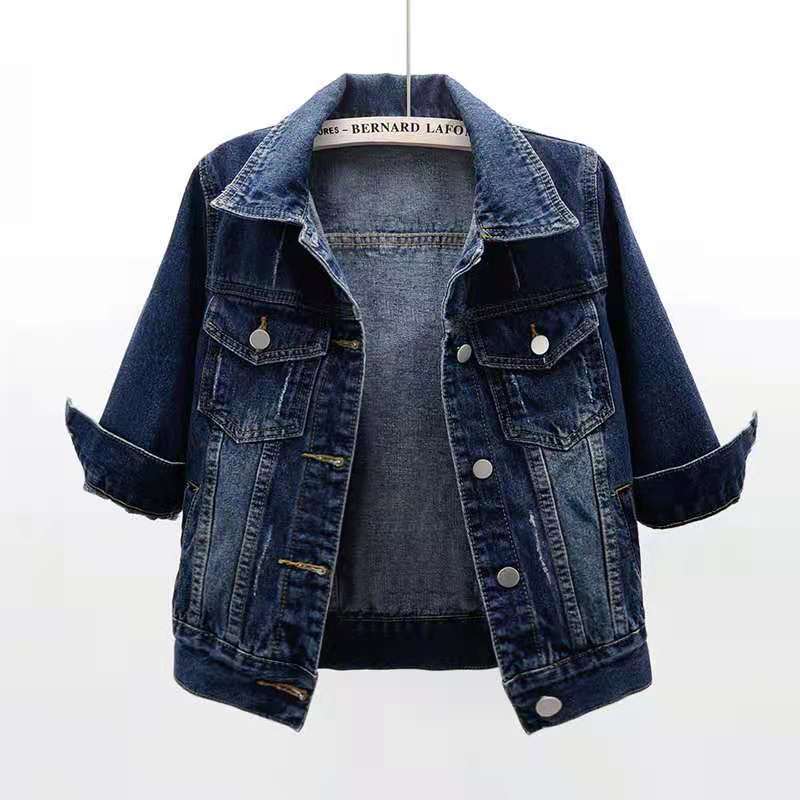 Rhea – Klassisk jeansjacka för kvinnor