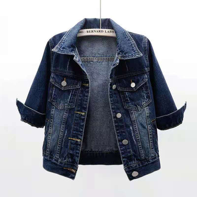 Rhea – Klassisk jeansjacka för kvinnor