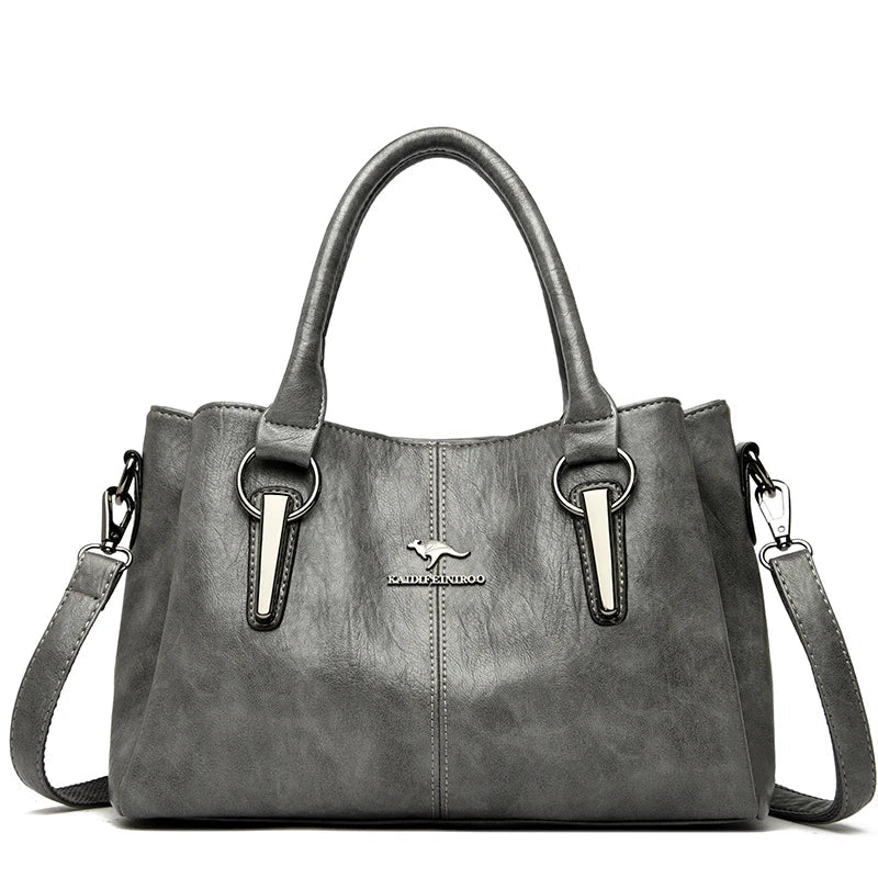 Saga | Crossbody i mjukt skinn