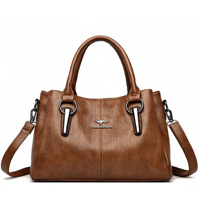 Saga | Crossbody i mjukt skinn