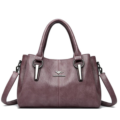 Saga | Crossbody i mjukt skinn