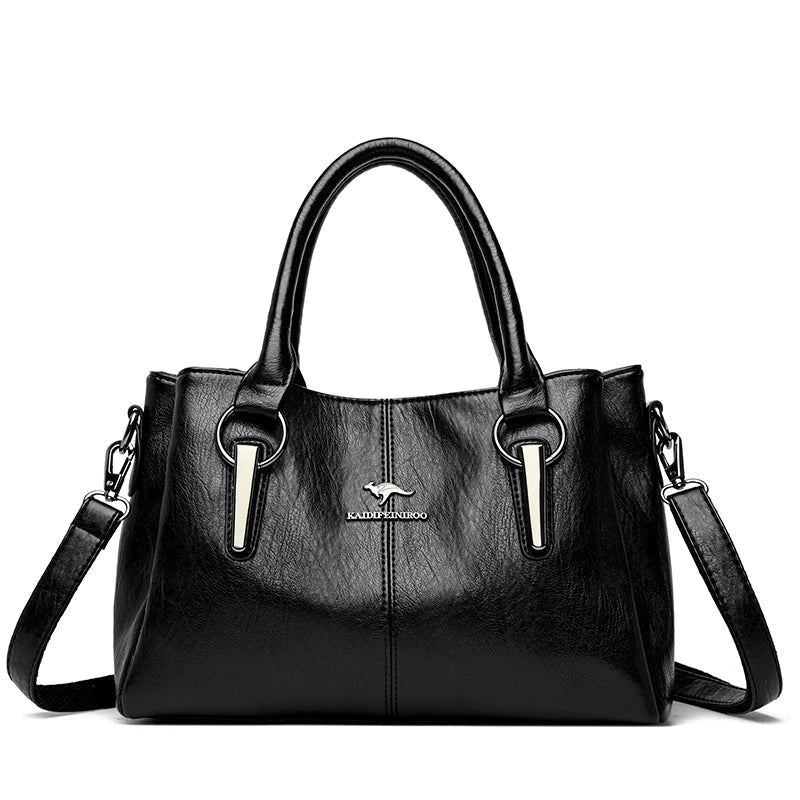 Saga | Crossbody i mjukt skinn