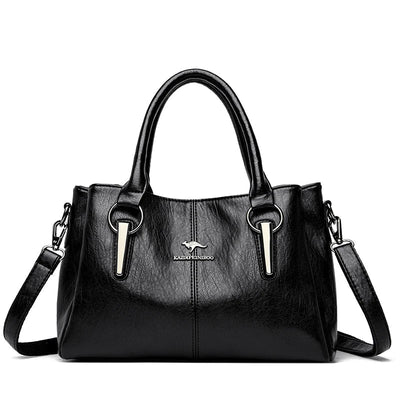Saga | Crossbody i mjukt skinn