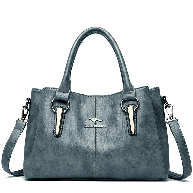 Saga | Crossbody i mjukt skinn