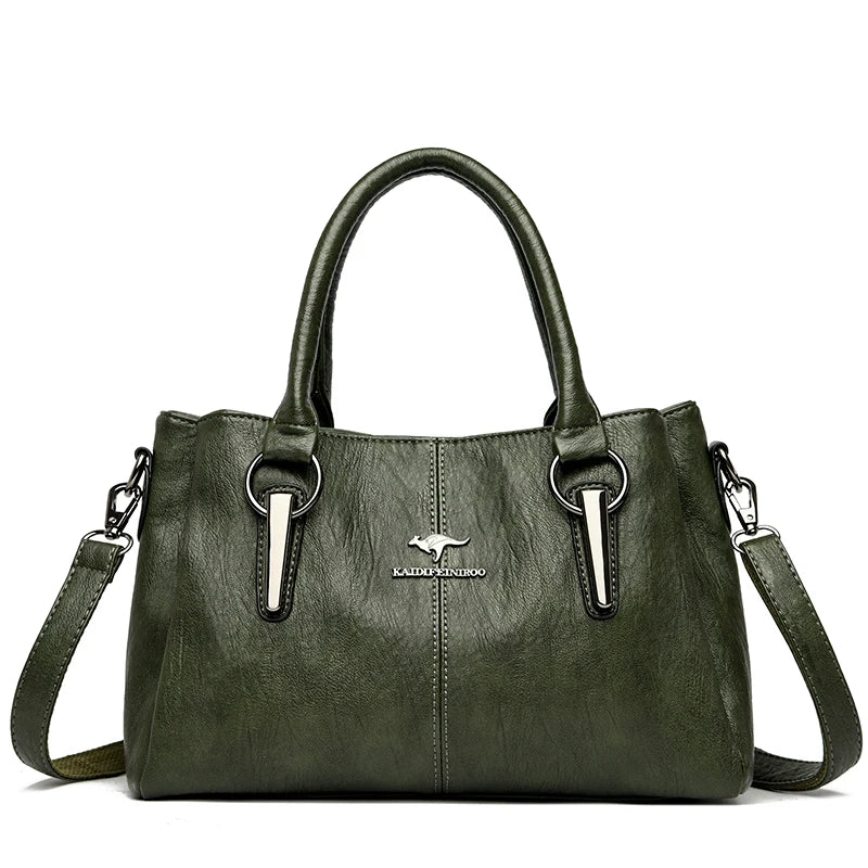 Saga | Crossbody i mjukt skinn