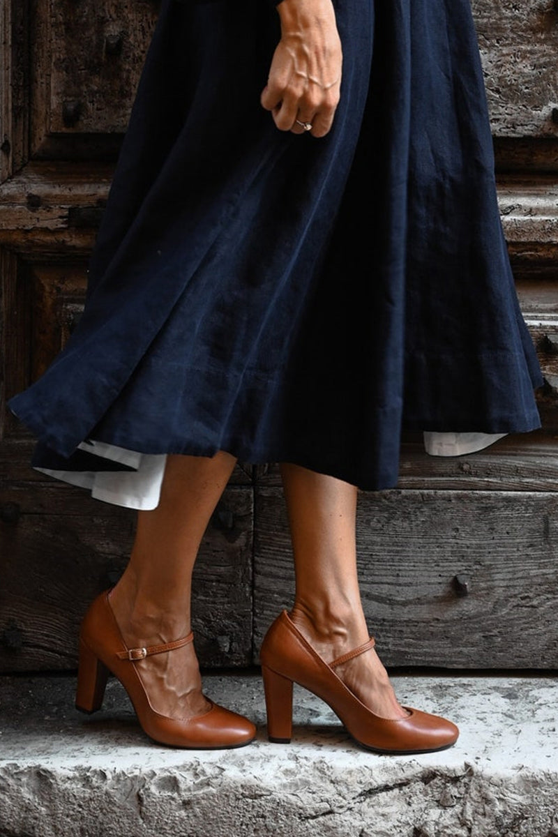 Bravina | Vardagssandaler med liten klack