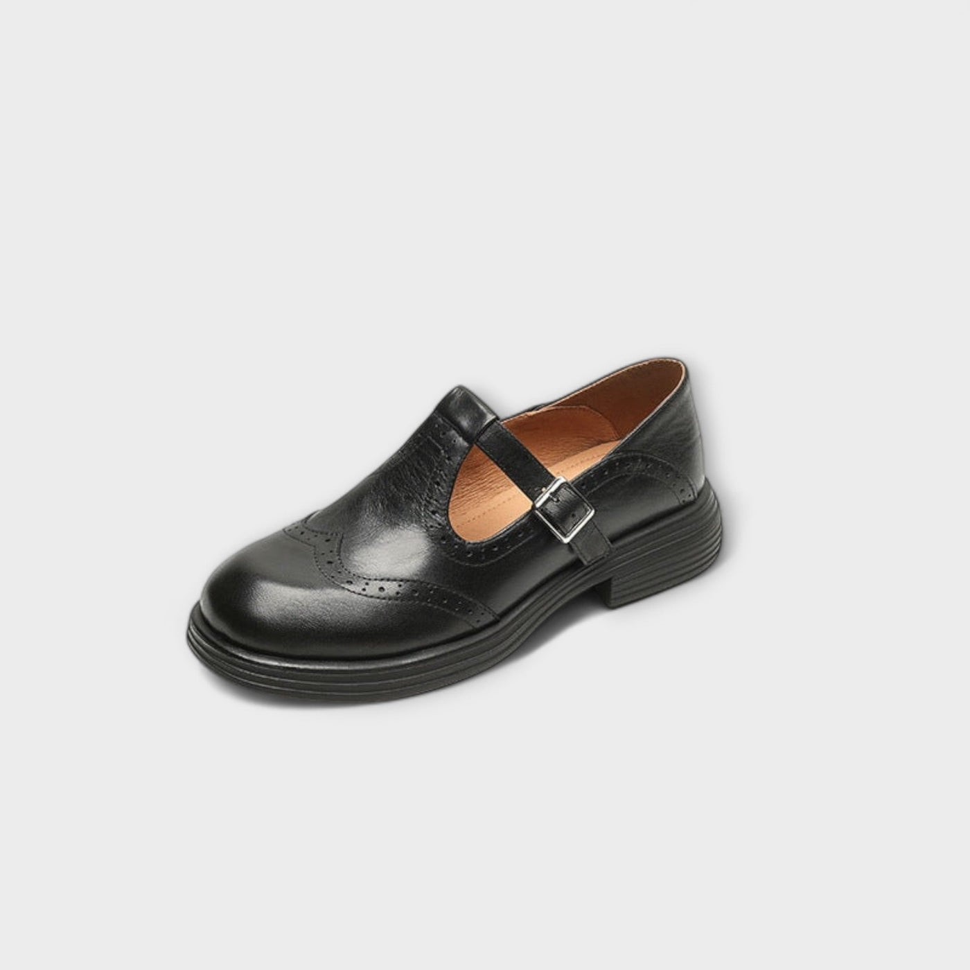 Isla | Eleganta Mary Janes i Läder